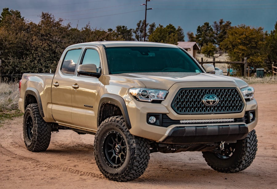 A vehicle protected by auto insurance