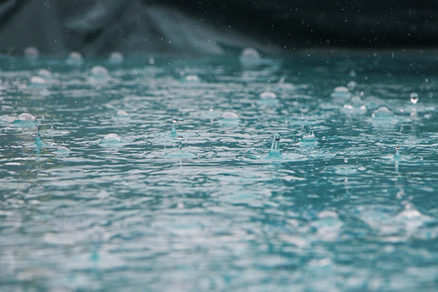 Heavy rainfall, a common cause of flooding