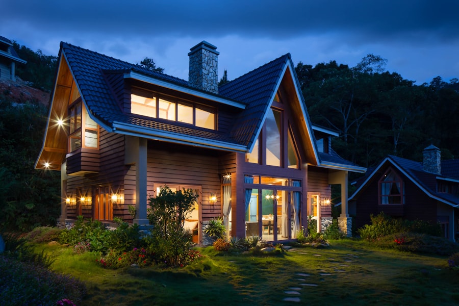 A welcoming home protected by home insurance