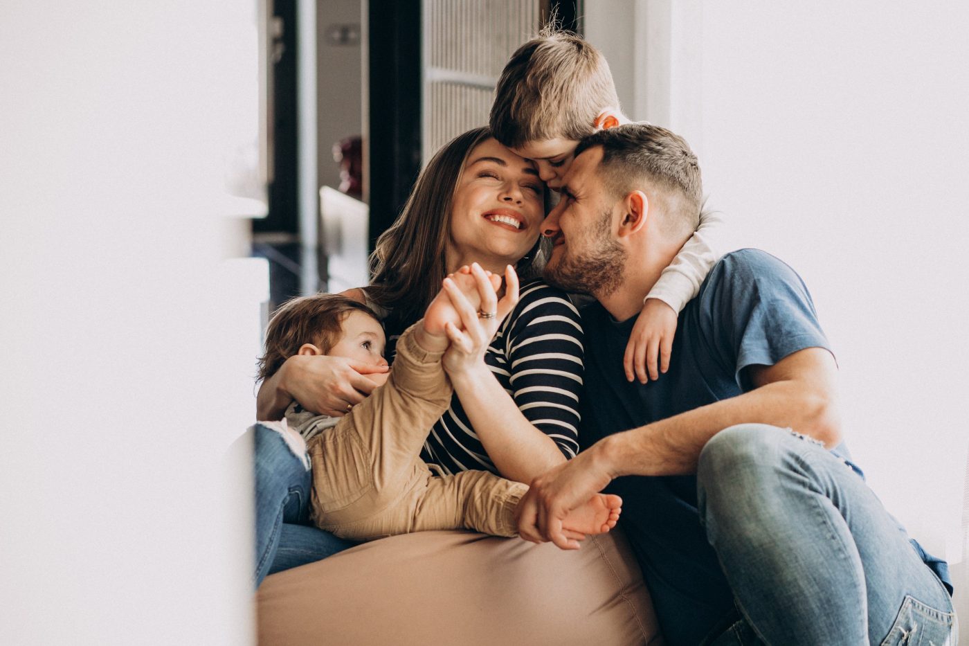 Family at home