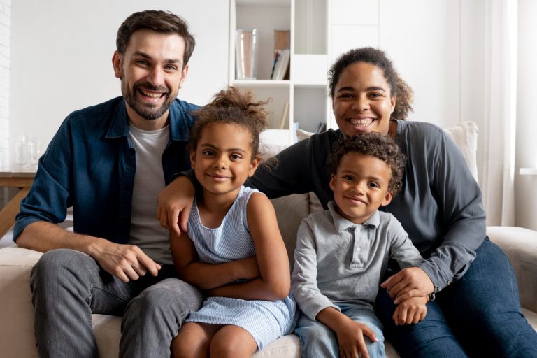 family-spending-time-together-home